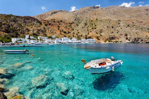 Crète : Baie de Loutro