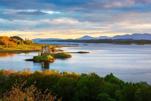 Écosse : Le Château de Stalker