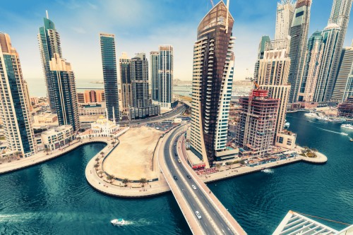 Émirats arabes unis : Marina de Dubaï