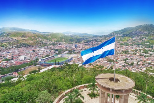Honduras : Parc Juana Lainez à Tegucigalpa