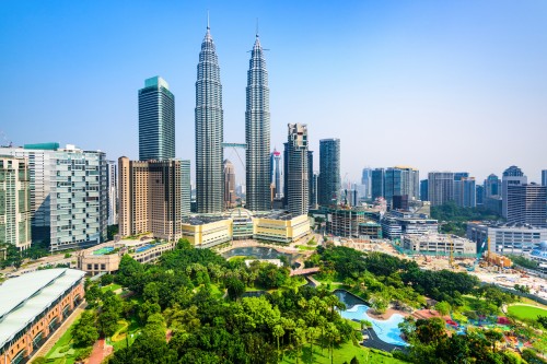 Malaisie : Tours Petronas à Kuala Lumpur