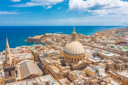 Malte : Basilique Notre-Dame-du-Mont-Carmel de La Valette