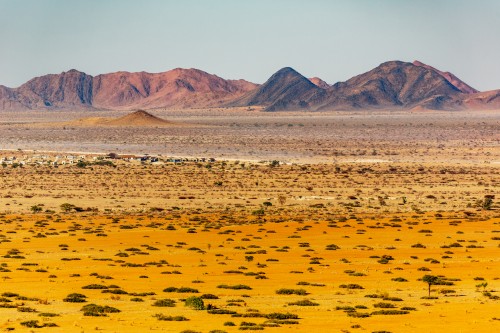 Namibie : La région semi-désertique du Kalahari