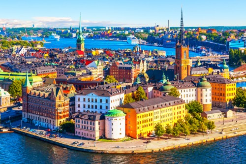 Suède : Port de Stockholm, Suède