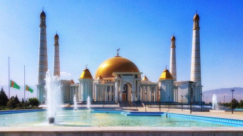 Turkménistan : Mosquée de Gypjak, Ashgabat