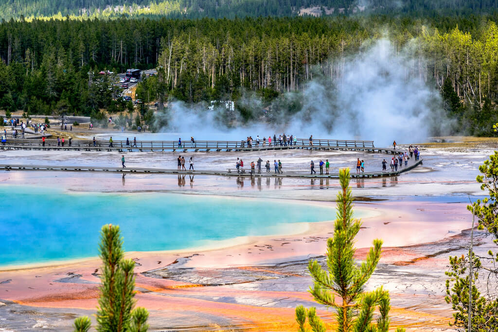 Décalage Horaire à Yellowstone Parc National Heure