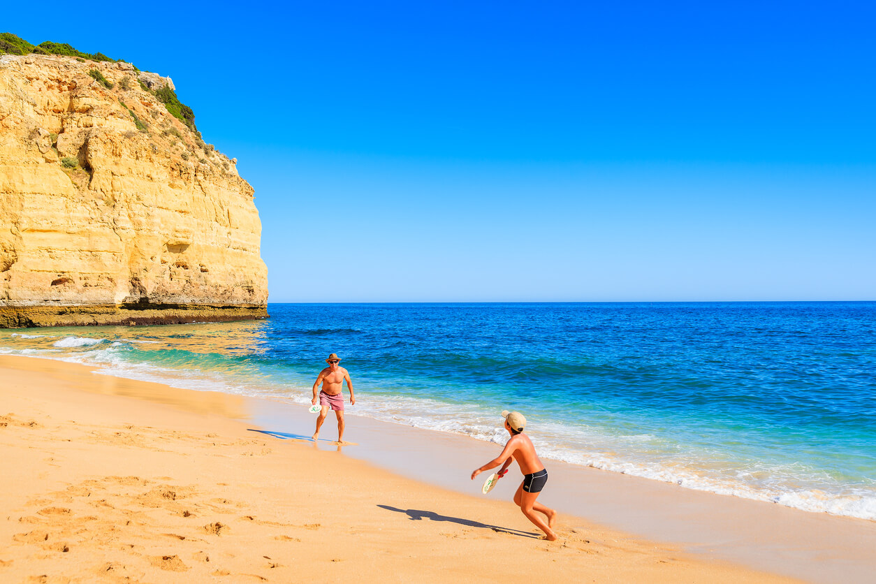 Praia do Vale de Centeanes en Algarve