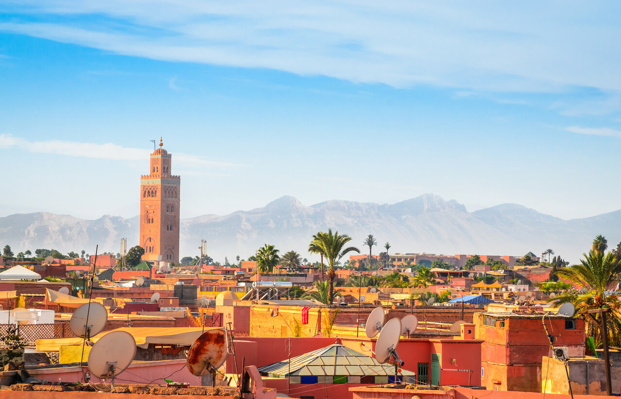 Marrakech le centre du Maroc
