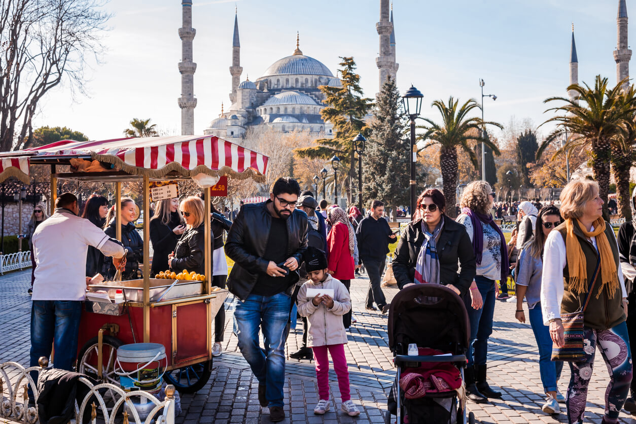La mosquée bleue à Istanbul, à découvrir en famille