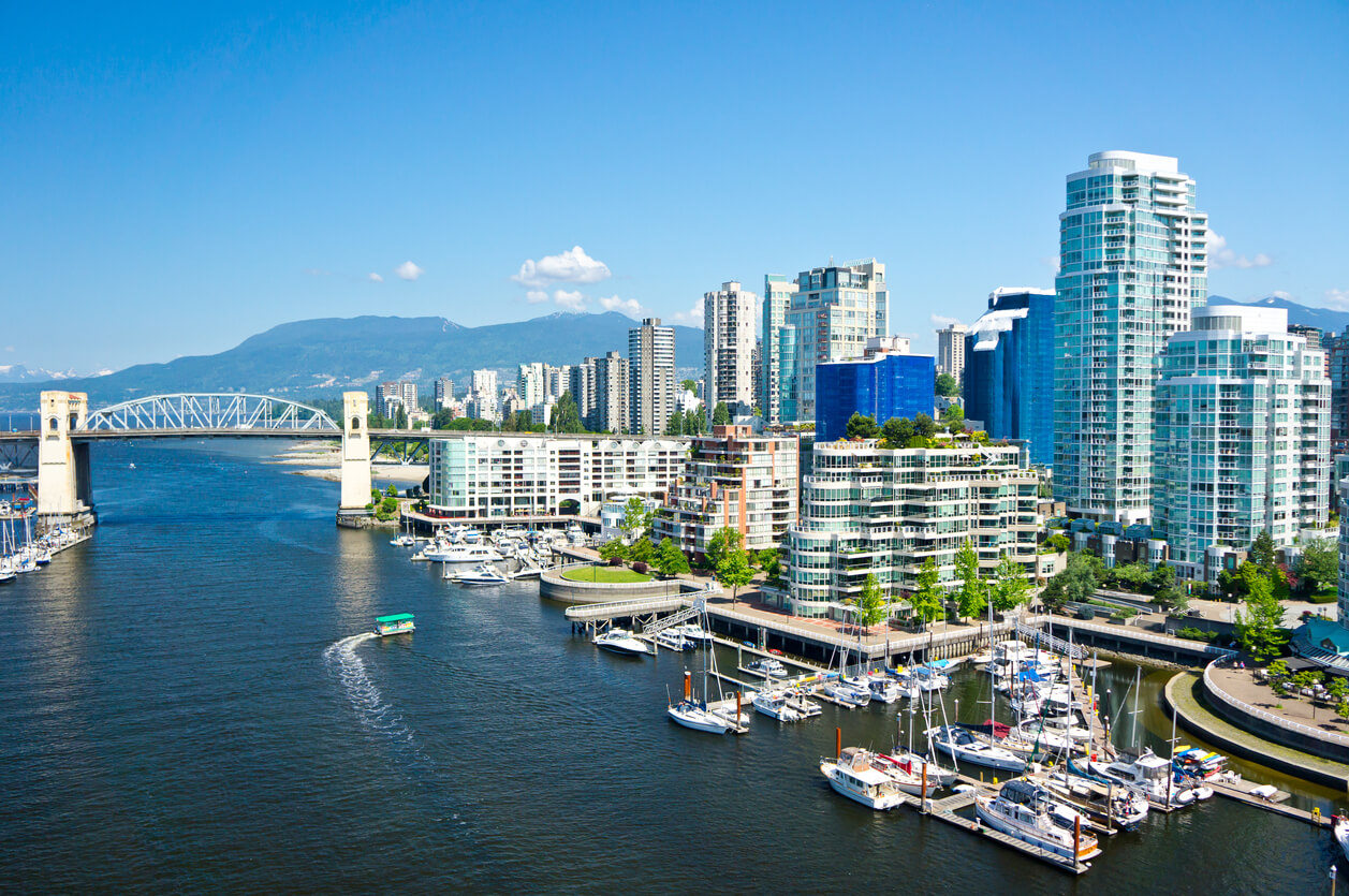 Vancouver dans la province de la Colombie-Britannique