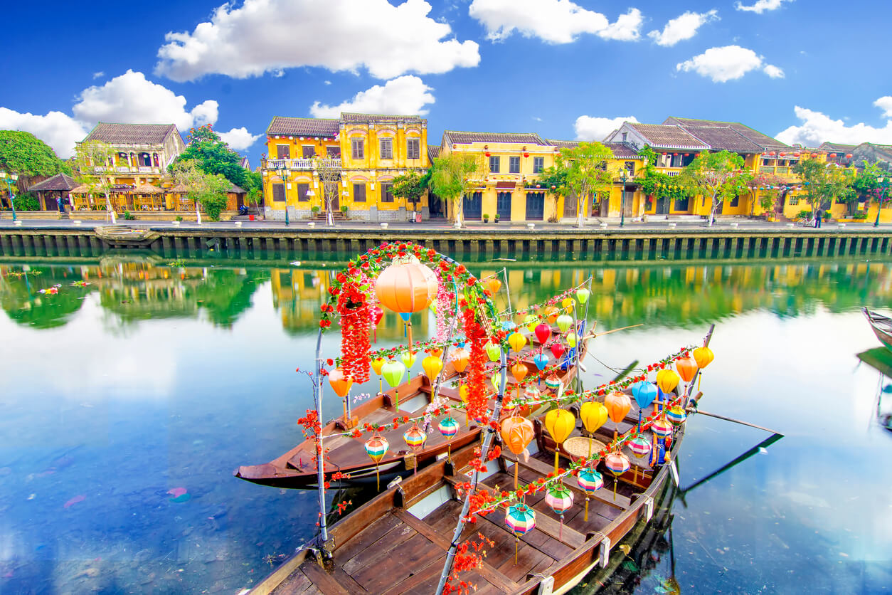 La superbe ville de Hoi An dans la région Centre du Vietnam